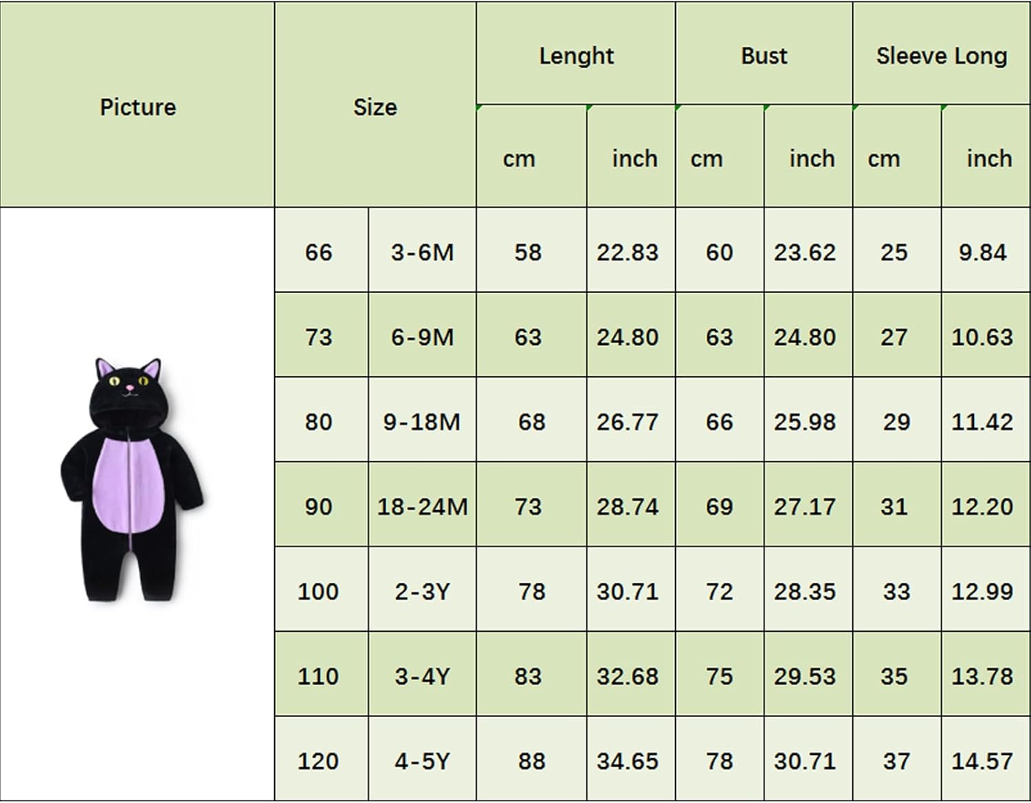 Baby Halloween Costume Funny 3D Cat Outfit Toddler Fuzzy Hooded Zipper Jumpsuit Animal Onesie for Boys Girls - Image 7