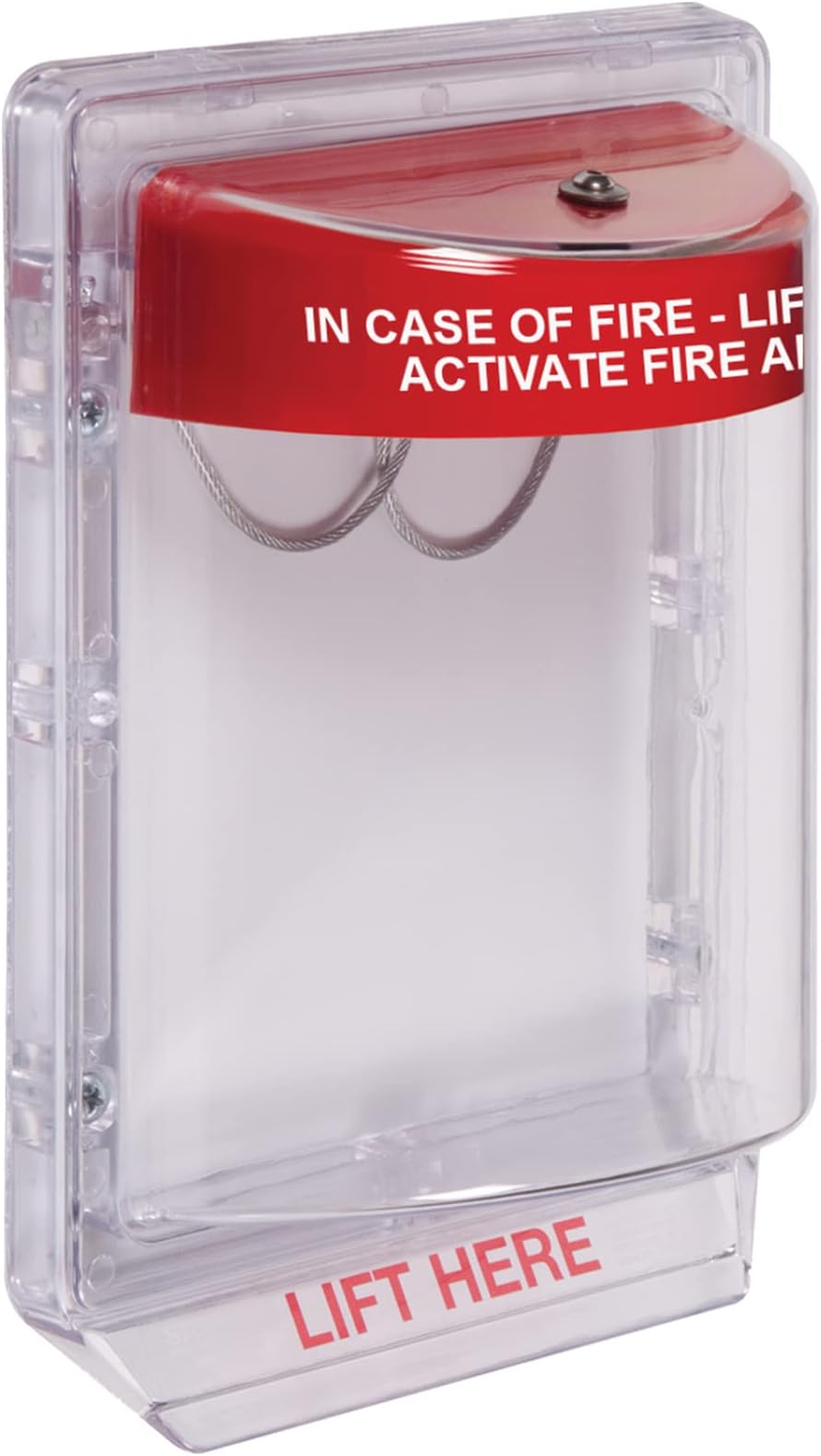 Safety Technology International, Inc. STI-1100 Stopper II with Horn, Flush Mount, Protective Polycarbonate Cover by "Safety Technology International, Inc."
