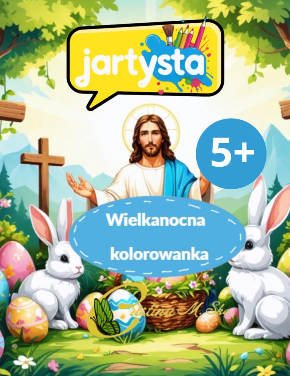 jartysta: Wielkanocna kolorowanka 5+