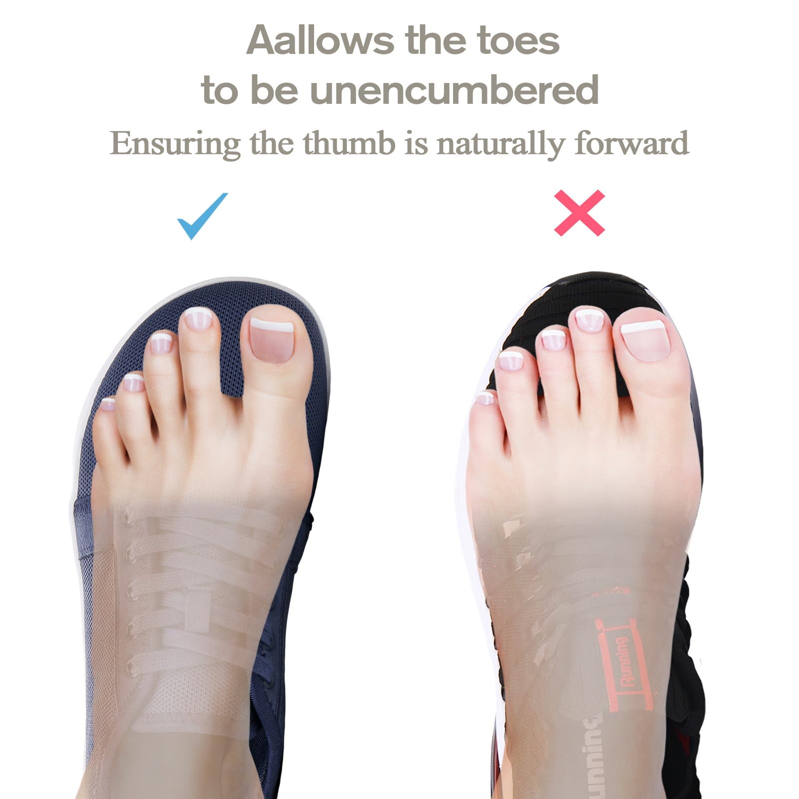 Barefoot Zapatillas Minimalistas Punto Zapatos Descalzos Casuales para Hombre Mujer