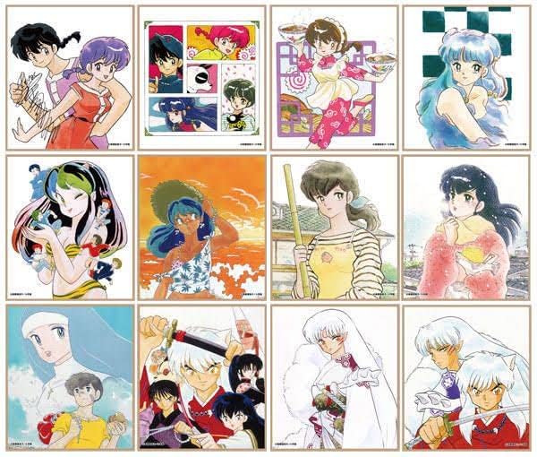 るみコレ ミニ色紙コレクション 全12種 コンプリート 高橋留美子