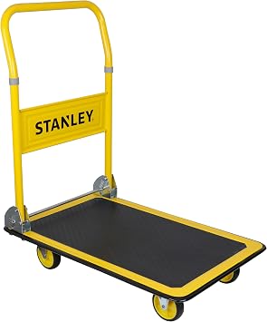 عربة نقل احترافية Stanley PC527 بوزن 150 كجم، مقاس 48.5 x 13 x 75 سم، معدن [درجة الطاقة A+]