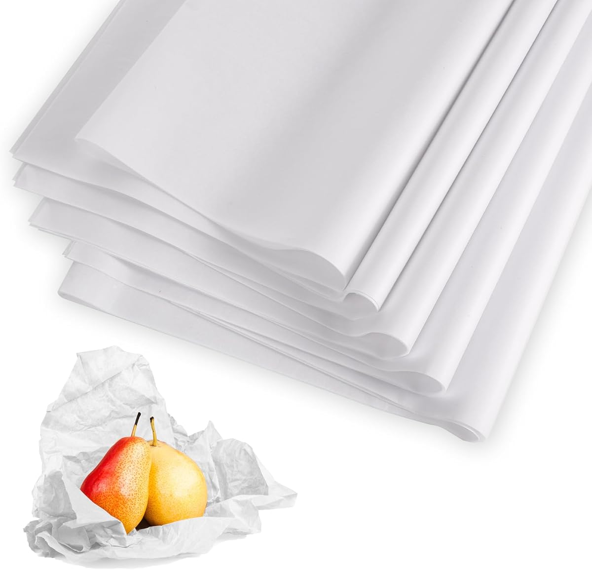 25 Sheets Acid-Free Archival Tissue Paper - 20 x 30 Inch, Protects Clothing & Linen Gifts