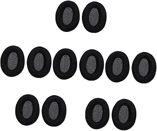 Hemobllo 12 Pçs Fone De Ouvido Capa De Fone De Ouvido Esponja De Espuma Capa Macia Almofada De Orelha Macia Almofada De Espuma Almofada De Ouvido Capa Protetora Capa De Fone De Ouvido Capa