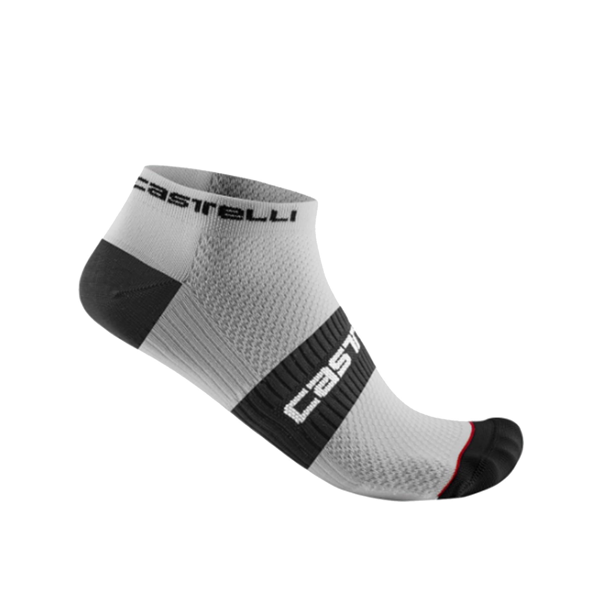 CASTELLI 4523091-001 LOWBOY 2 SOCK Men's Socks WHITE BLACK XL