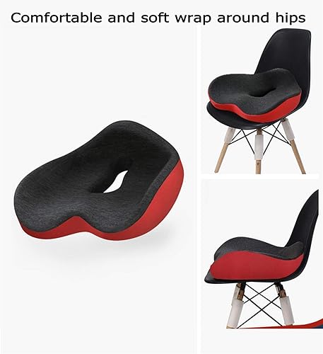 Miniatura 2 de Almohada de dona para el dolor de coxis para mujeres, cojín de asiento de espuma viscoelástica, alivio del dolor, coxis, ciática, posparto, úlceras