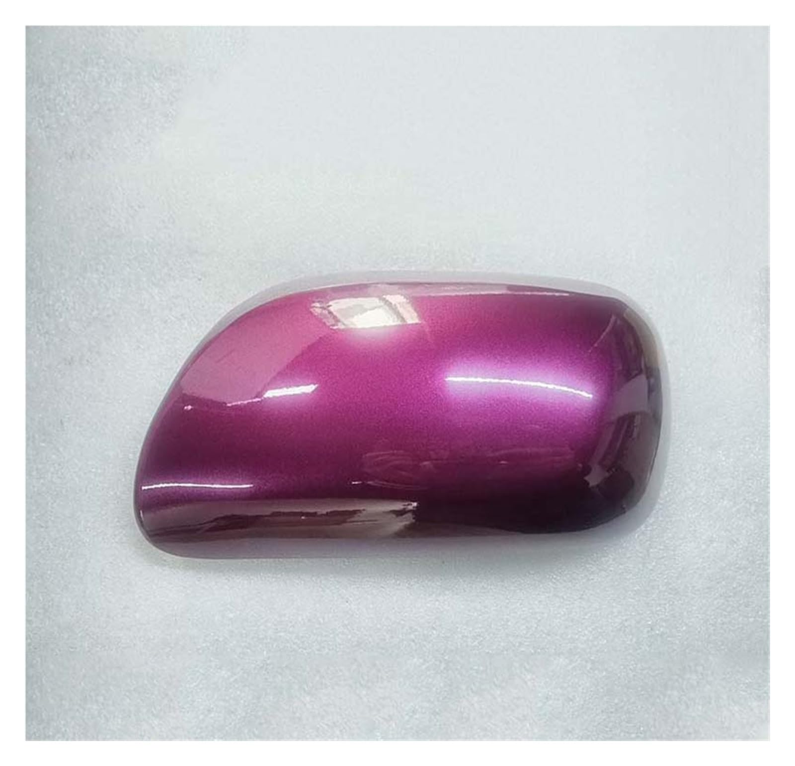 STUIJKVSZ Door Mirror Covers Caps For Toyota Yaris 2006-2011 Rearview Cover Reverse Shell Case Housing Side Wing Cover(Purple Left)