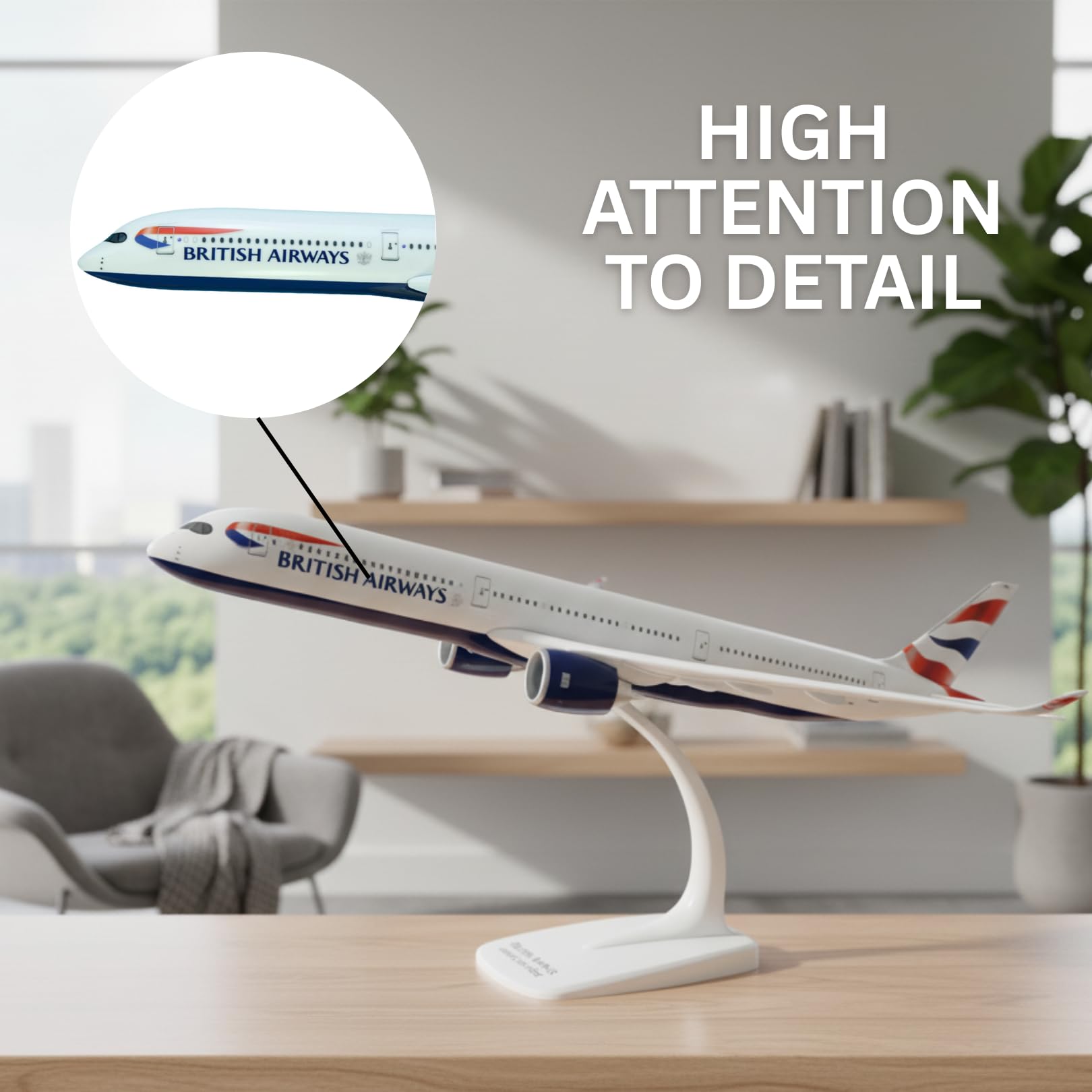 エアバスA350-1000 British Airways 1/200 美品 Amazon.com: AeroClix British Airways Airbus A350-1000 Model