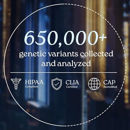 GenoPalate Nutrition DNA Test Kit | 100+ Optimal Foods & Tailored Diet | Genetic Health Report & Personalized Wellness | Macro & Micronutrient Recommendations | Stress & Eating Insights