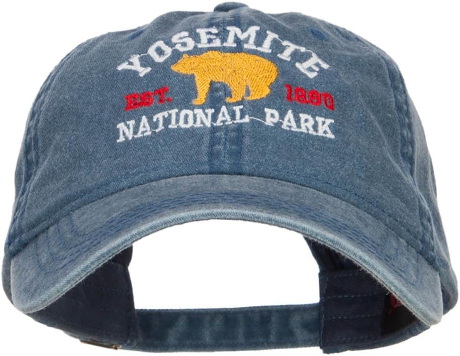 e4Hats.comYosemite National Park Embroidered Washed Cap