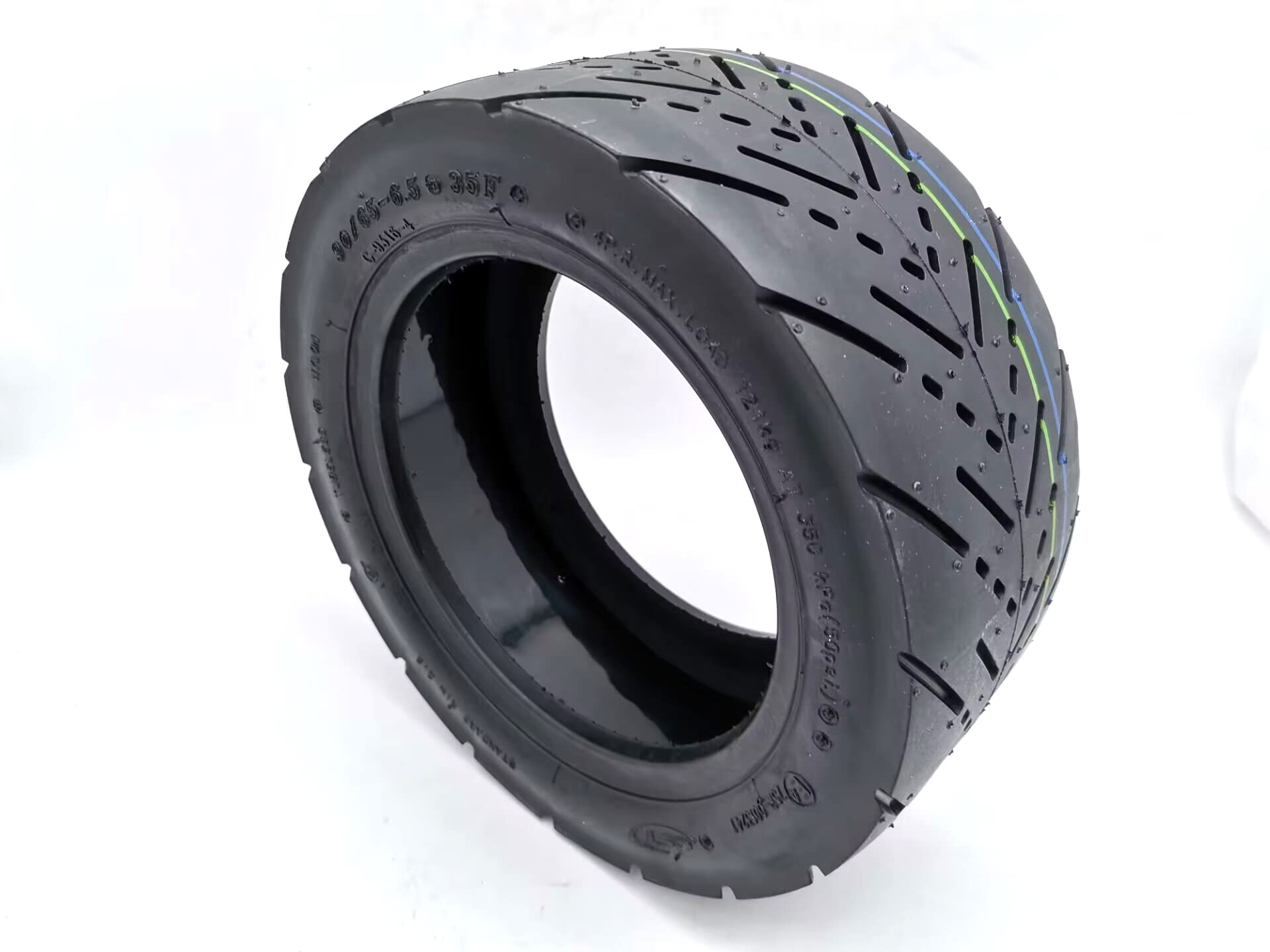 90/65-6.5 11 Inch Puncture proof Tubeless CST Tire for Kaabo Wolf Warrior King GT Electric Scooter Off-Road Tire Road Tyre Replace accessories (Road Tyre)