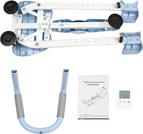 Miniatura 6 de Estirador de piernas, máquina de estiramiento de piernas, máquina de estiramiento de piernas profesional de 180 grados con temporizador magnético,