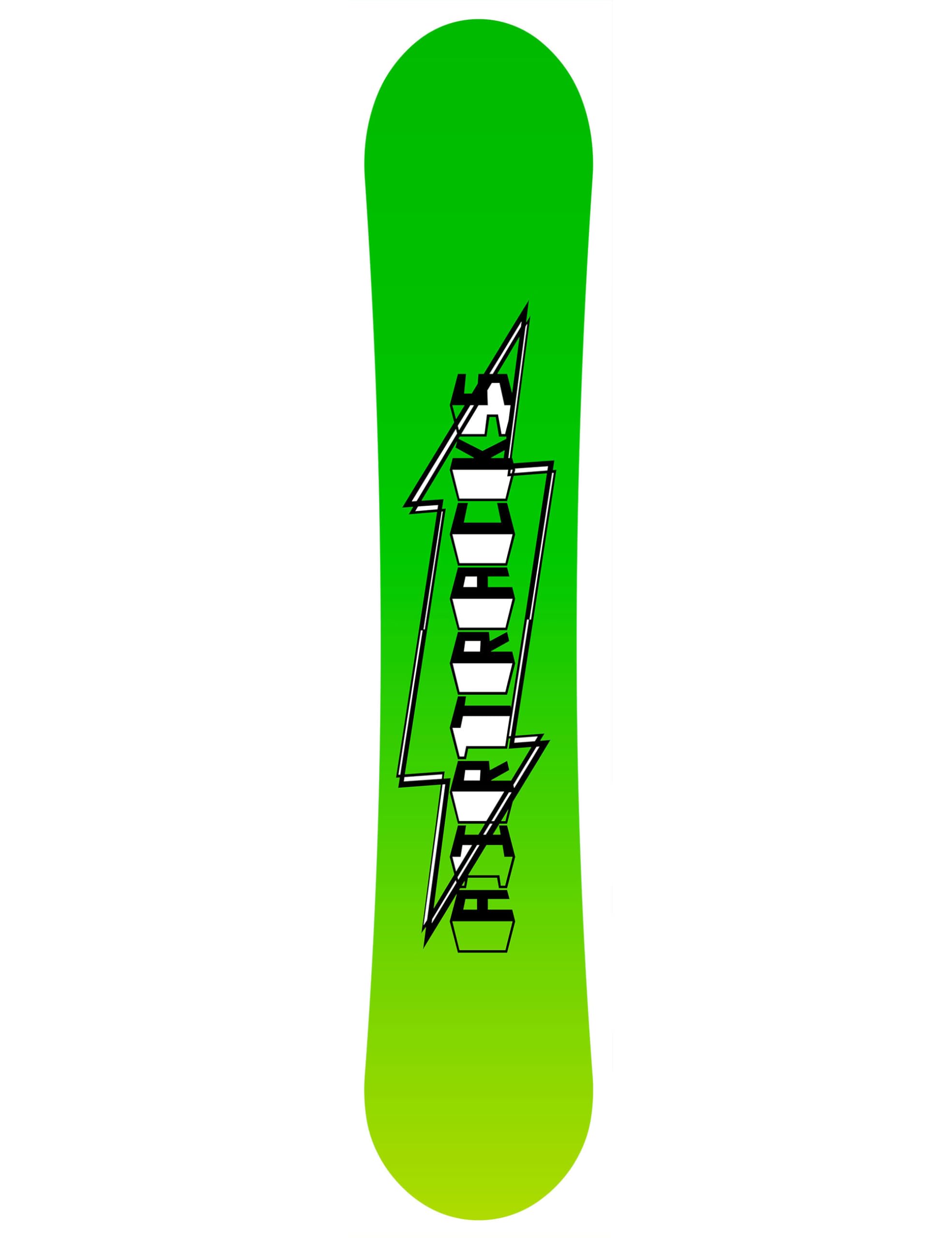 Airtracks Snowboard Set - Fun City Carbon Wide Hybrid Rocker + Bindung Master Fastec + Snowboard Bag 150 155 160 cm