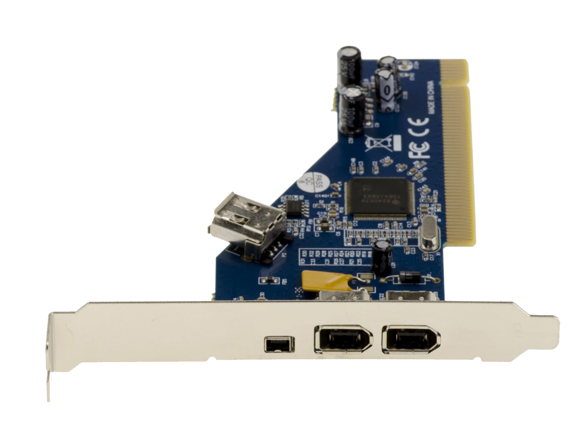 KALEA-INFORMATIQUE 3-portowa karta kontrolera PCI do FireWire 400 IEEE1394a z chipsetem TI TSB43AB23