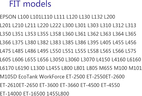 Miniatura 5 de Paquete de 4 piezas de repuesto para cartuchos de tinta Epson T502 102 104 ET-2500 ET-2550 ET-2600 ET-2650 ET-2700 ET-2760 ET-2710 L1XX L2XX L5XX