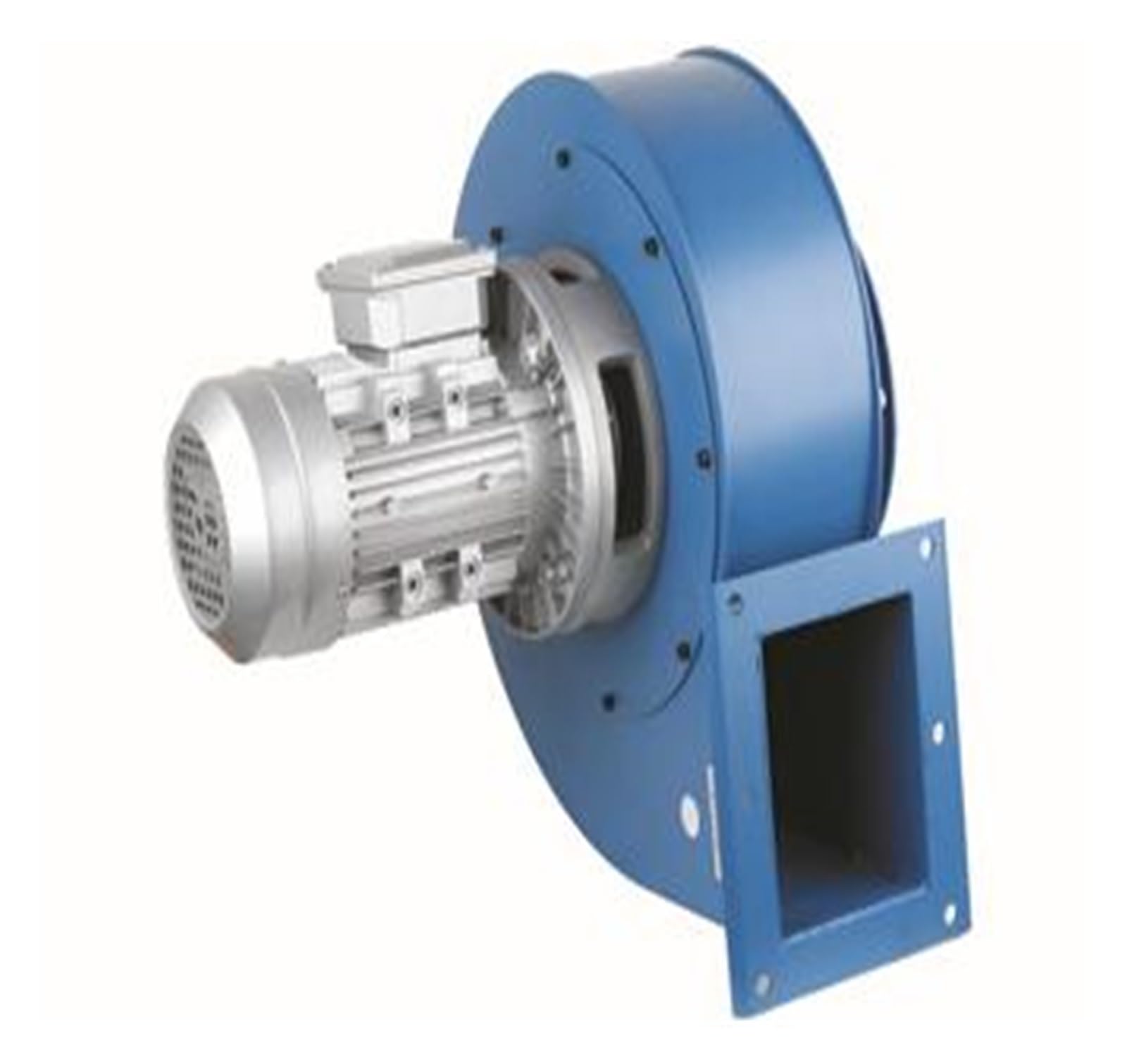 Soplador centrífugo Caldera de bajo Ruido Alta Temperatura monofásica 1.1KW, Ventilador enfriamiento centrífugo con Tiro inducido