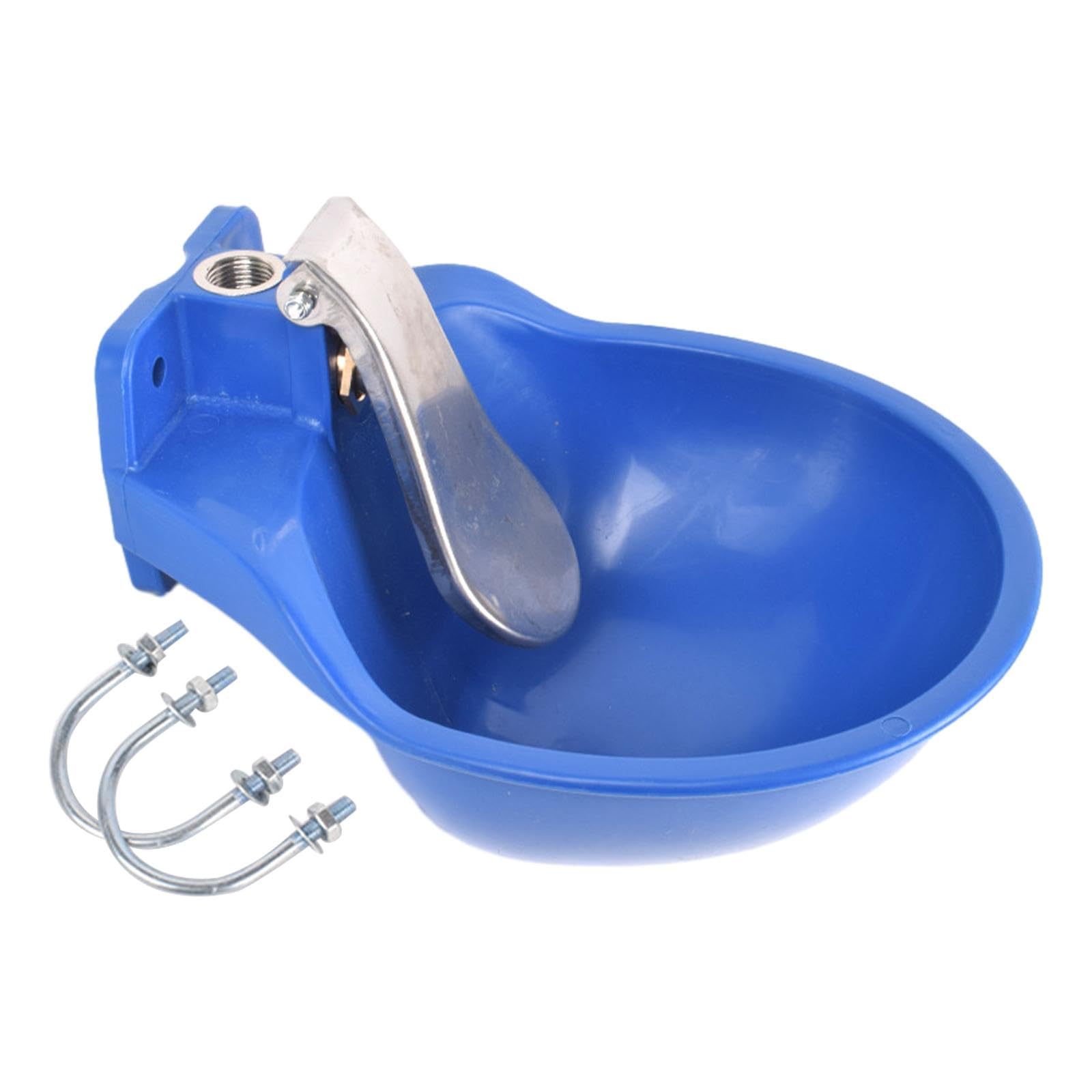 Abbeveratoio Automatico per Mucche, Maialini, Pecore, Mangiatoia per Pecore, Blu