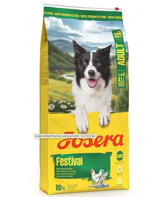 Josera Festival 2 x 12,5 kg Paquete ahorro de Pienso para Perros, Comida Seca
