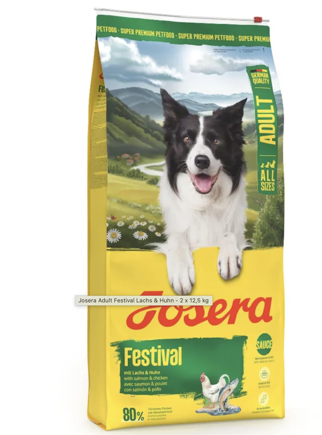 Josera Festival 2 x 12,5 kg Paquete ahorro de Pienso para Perros, Comida Seca