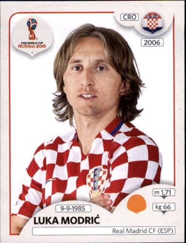 2018 Panini World Cup Stickers Russia #322 Luka Modric