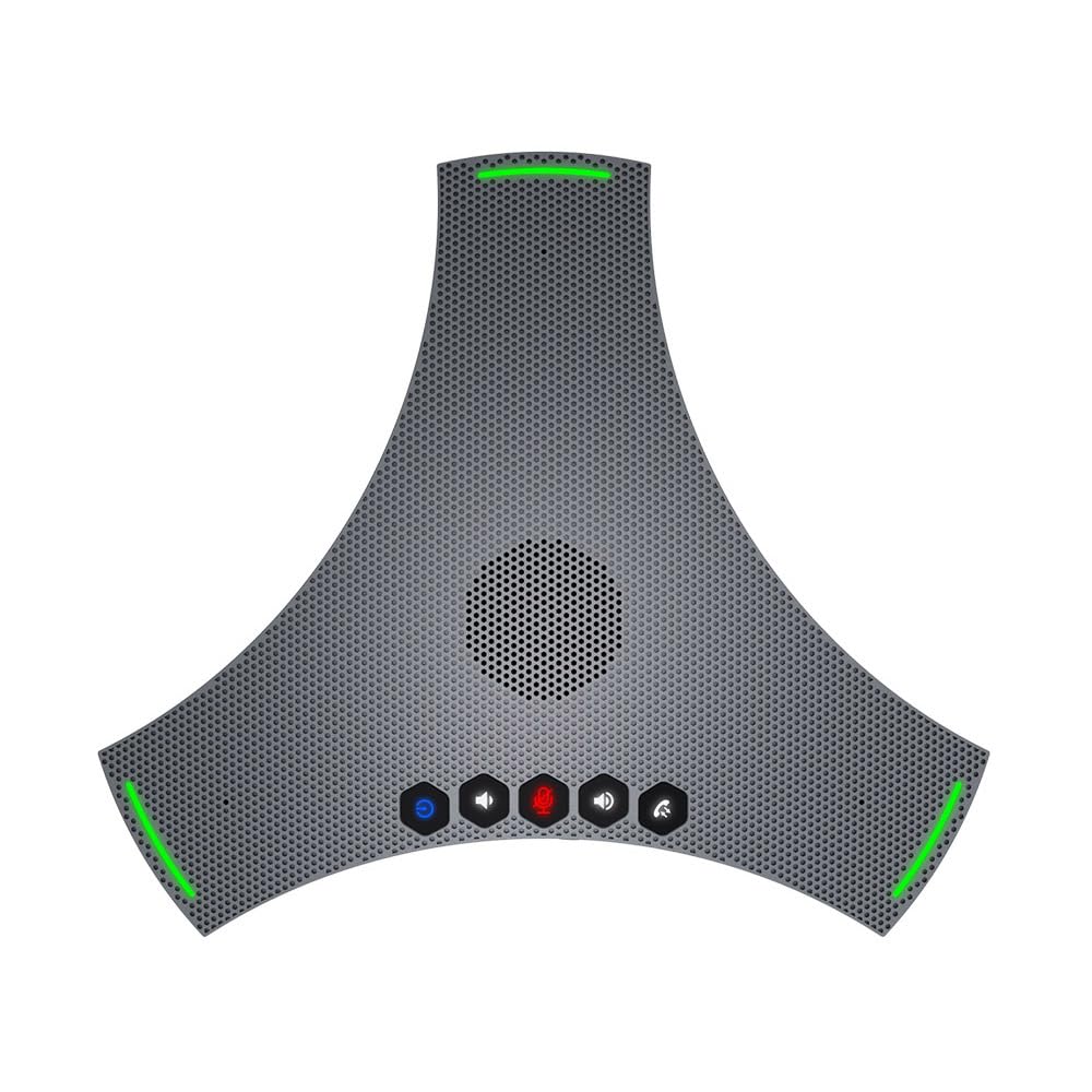 Octopus Ultra, Altoparlante e microfono per conferenze con microfono di estensione, riduzione del rumore e dell'eco, connessione Bluetooth, USB e connessione Daisy