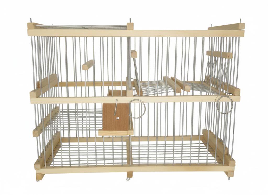 Trampa para pájaros de repetición, 31 x 25 x 15 cm, reinicio automático, diseño Humano
