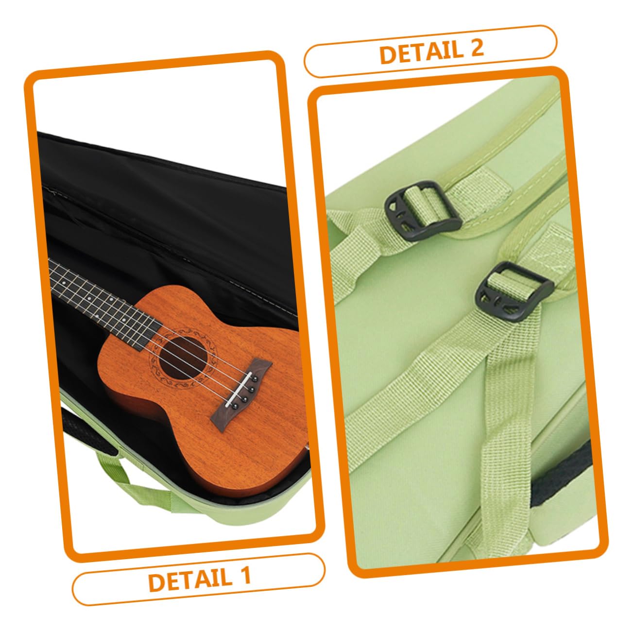 TOYANDONA Tasche Für Ukulele Tragetasche Aus Passend Für -ukulelen Robust Und Reißfest Für Auftritte Proben Und Reisen