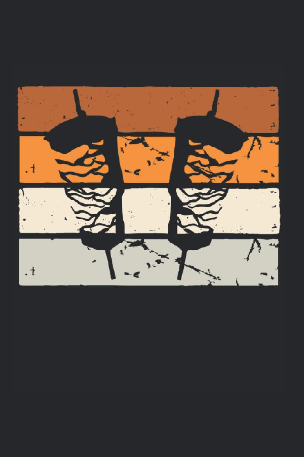 Buy Retro Doner Kebabs: A5 Tagesplaner Terminplaner Kalender,Dönerspieß 