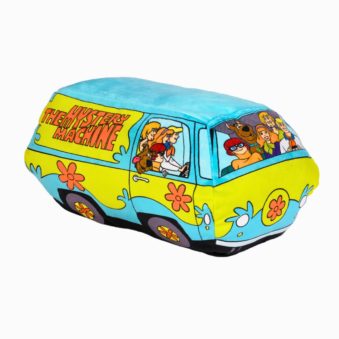 Scooby Doo Mystery Machine Van Bedding Super Soft Cozy Decorative Cuddle Pillow, (Officially Licensed Product) By Franco