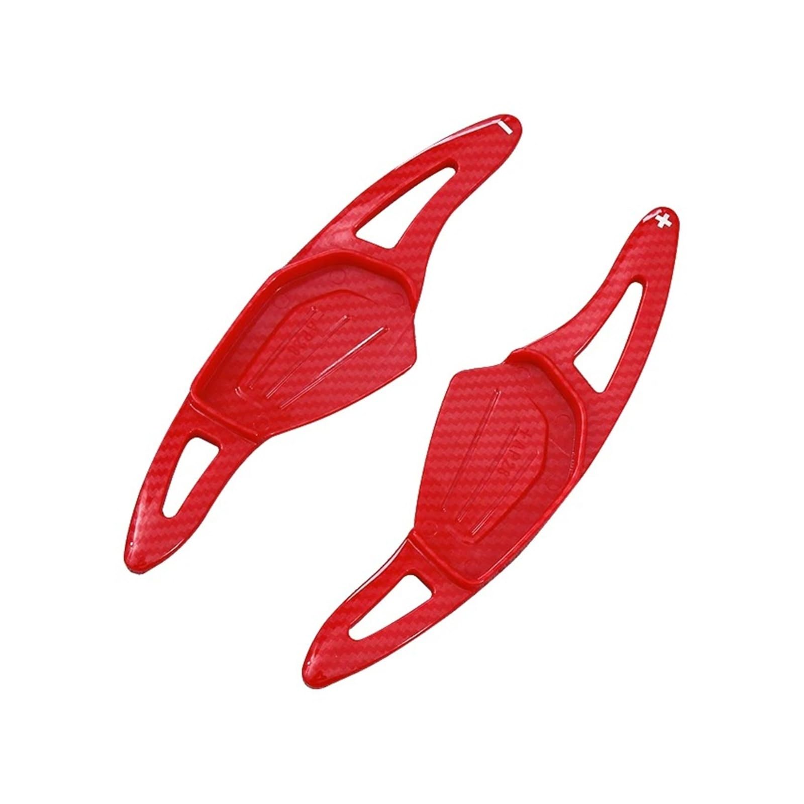 Zhangzhengyao Carbon Red Car Steering Wheel Shifter Paddle For Skoda For Octavia For A8 For Mk4 For Rs For Vrs 2020-2023 Car Steering Wheel Shift Paddle(Carbon Red)