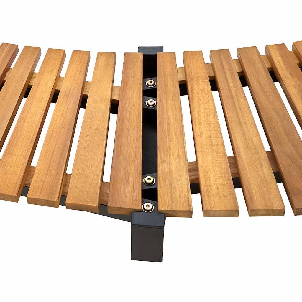Borde de bañera hidromasaje Madera Maciza de Acacia 273x53 cm