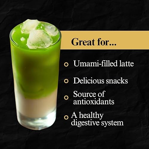 Miniatura 5 de YEDOENSIS Matcha Premium - Té verde japonés orgánico Matcha en polvo, certificado JAS orgánico vegano sin gluten (1.41 oz)