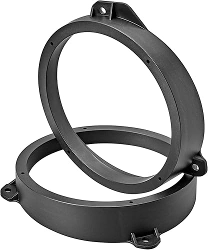 RED WOLF Adaptador de altavoz de puerta delantera de 6.5 pulgadas para Subaru Forester Impreza Outback WRXSTI Install 6-12" Aftermarket Audio