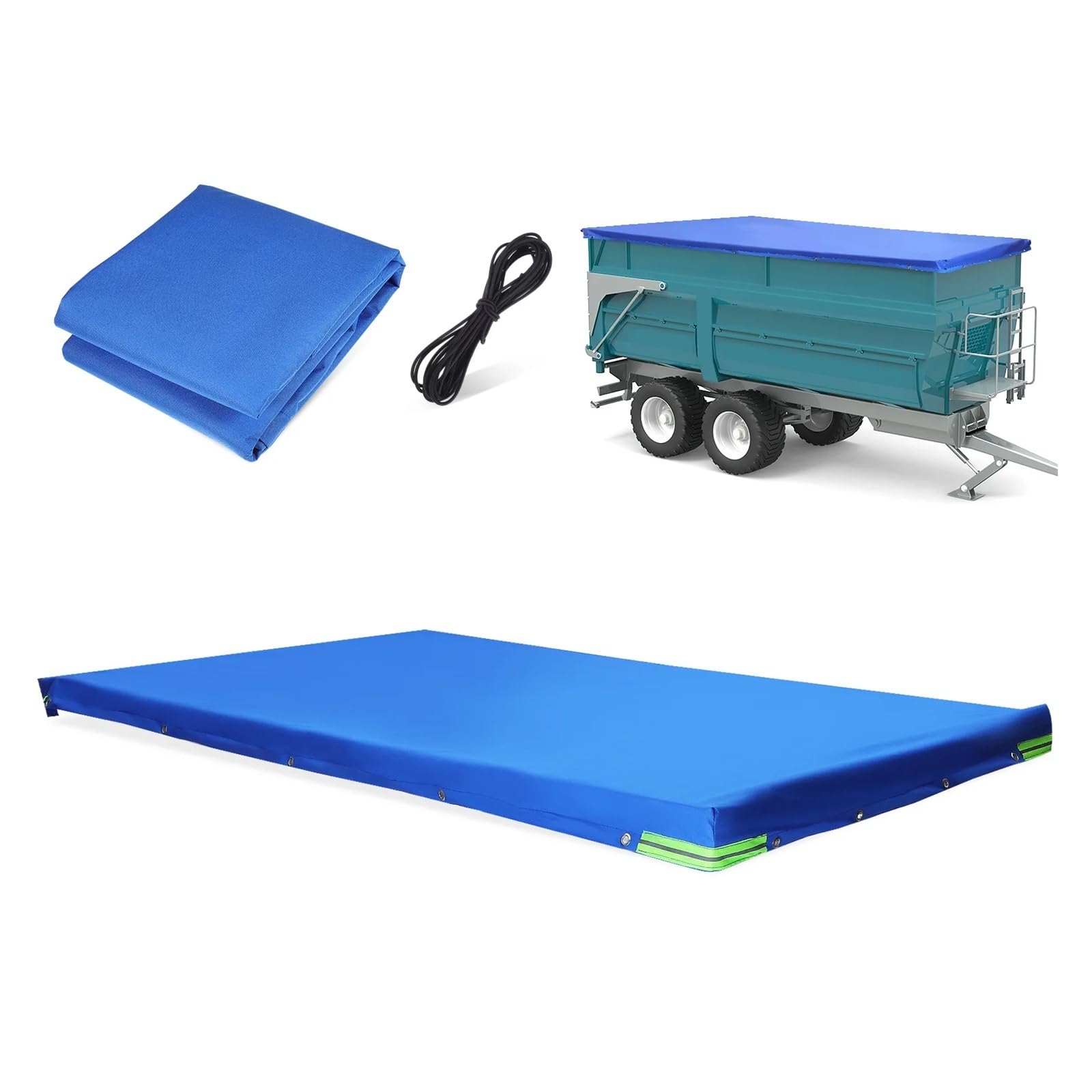 Fundas De Remolque Remolque a Prueba de Lluvia Remolque Caravana RV Cubre Viaje Protector Remolque Funda