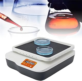 HHCCTEO Laboratory Digital Orbital Shakers, Adjustable Speed 20-400 RPM Orbital Shaker, Fixing Orbital Rotator Shaker & Continuous Mode or Timer Mode