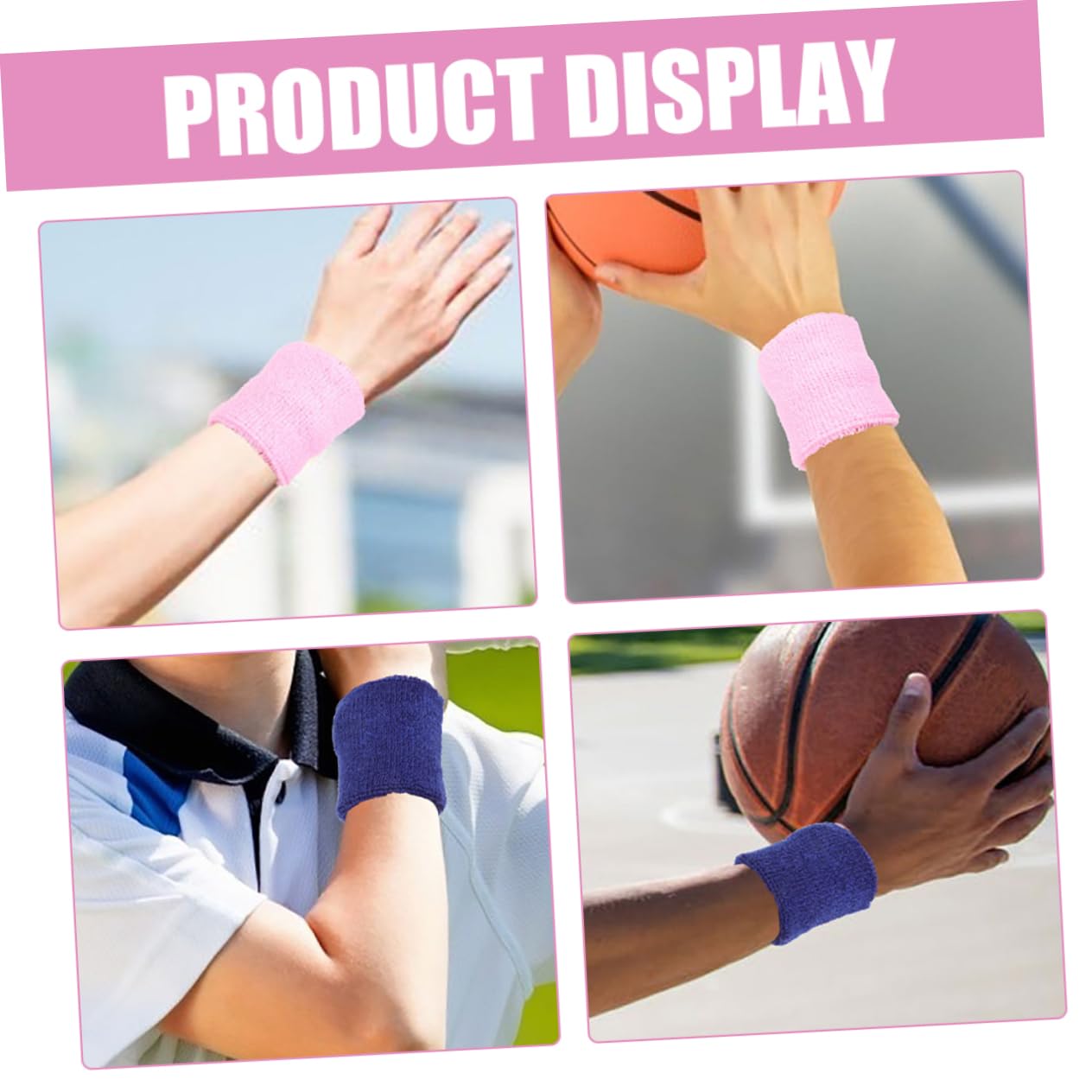 BESPORTBLE braccialetto per bambini forma fisica del braccialetto tutore da polso flessibile braccialetti da ginnastica fasce per il sudore del polso forniture sportive seta di lattice