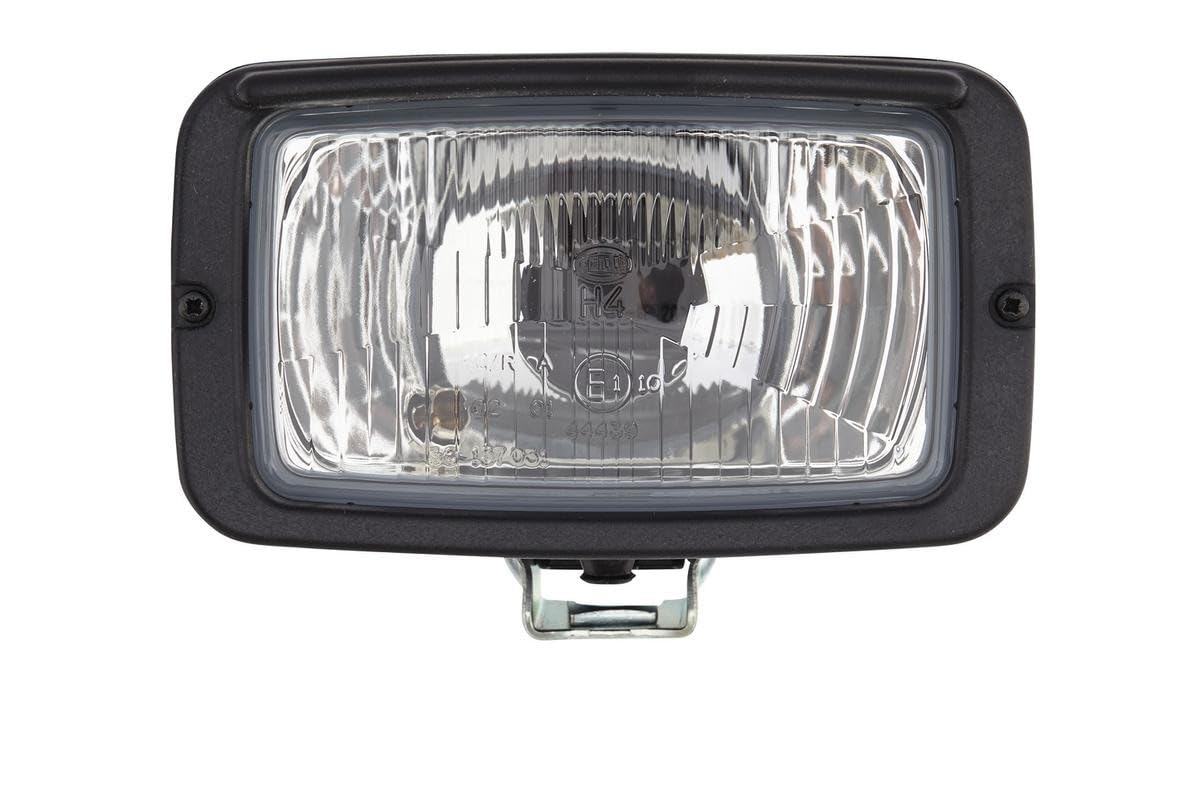 HELLA 1AB 007 145-001 Halogen-Hauptscheinwerfer 7145 - 12/24V - Referenzzahl: 10 - Anbau - Stecker: Flachstecker - vorne rechts/vorne links