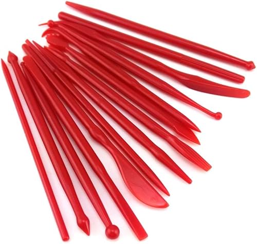 Miniatura 6 de yueton - Juego de 14 piezas de plástico para modelar y esculpir (transparente)