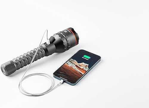 Miniatura 2 de NEBO Davinci - Linterna de mano potente, recargable e impermeable y banco de energía