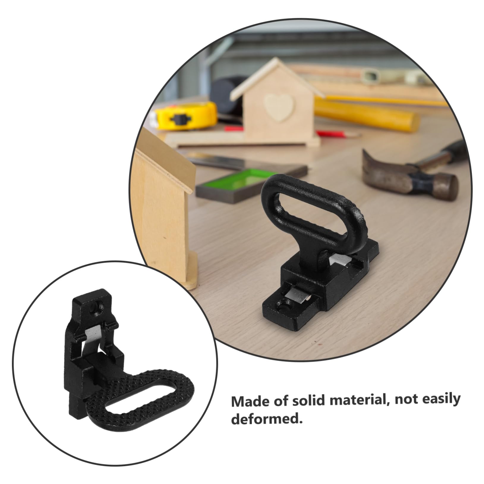 SHINEOFI Pedana Pieghevole Antiscivolo in Acciaio per Truck Nero | Accessori Inclusi per Installazione Semplice, Finitura in Stile Acciaio, Design Pieghevole per Uso su Camion