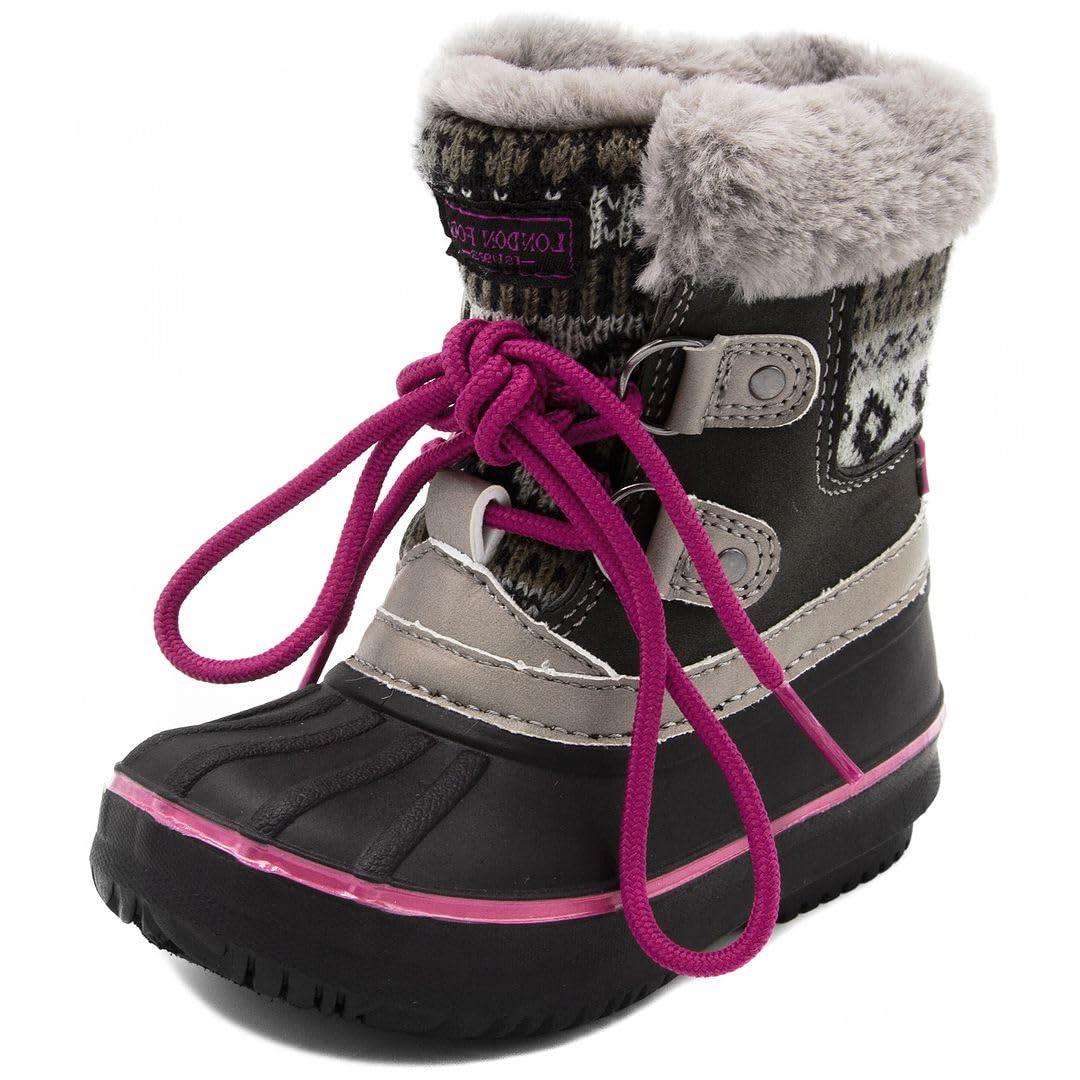 Girls Toddler Tottenham Cold Weather Snow Boot