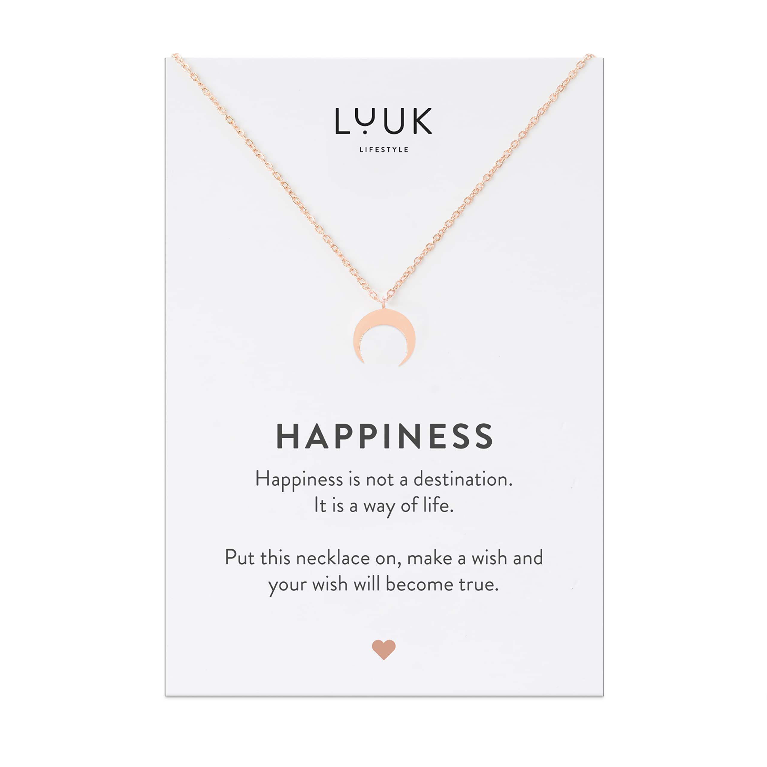 LUUK LIFESTYLE Halsketting met Notensleutel Hanger van 925