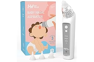 HEYVALUE Nasal Aspirator: Electric Nose Sucker for Baby