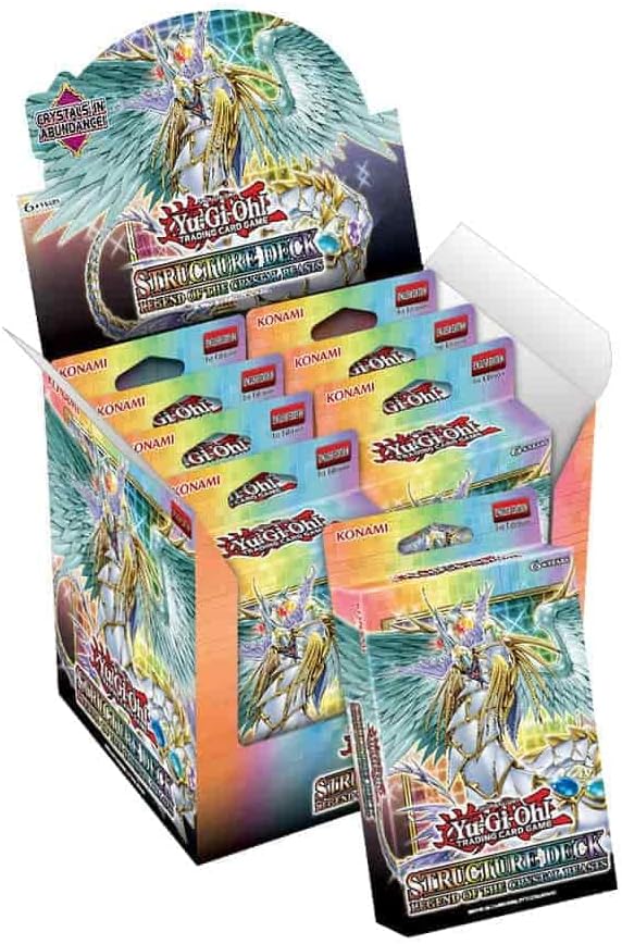 Miniatura 2 de Yu-Gi-Oh! Pantalla de cubierta de estructura - La leyenda de las bestias de cristal (pantalla de 8)