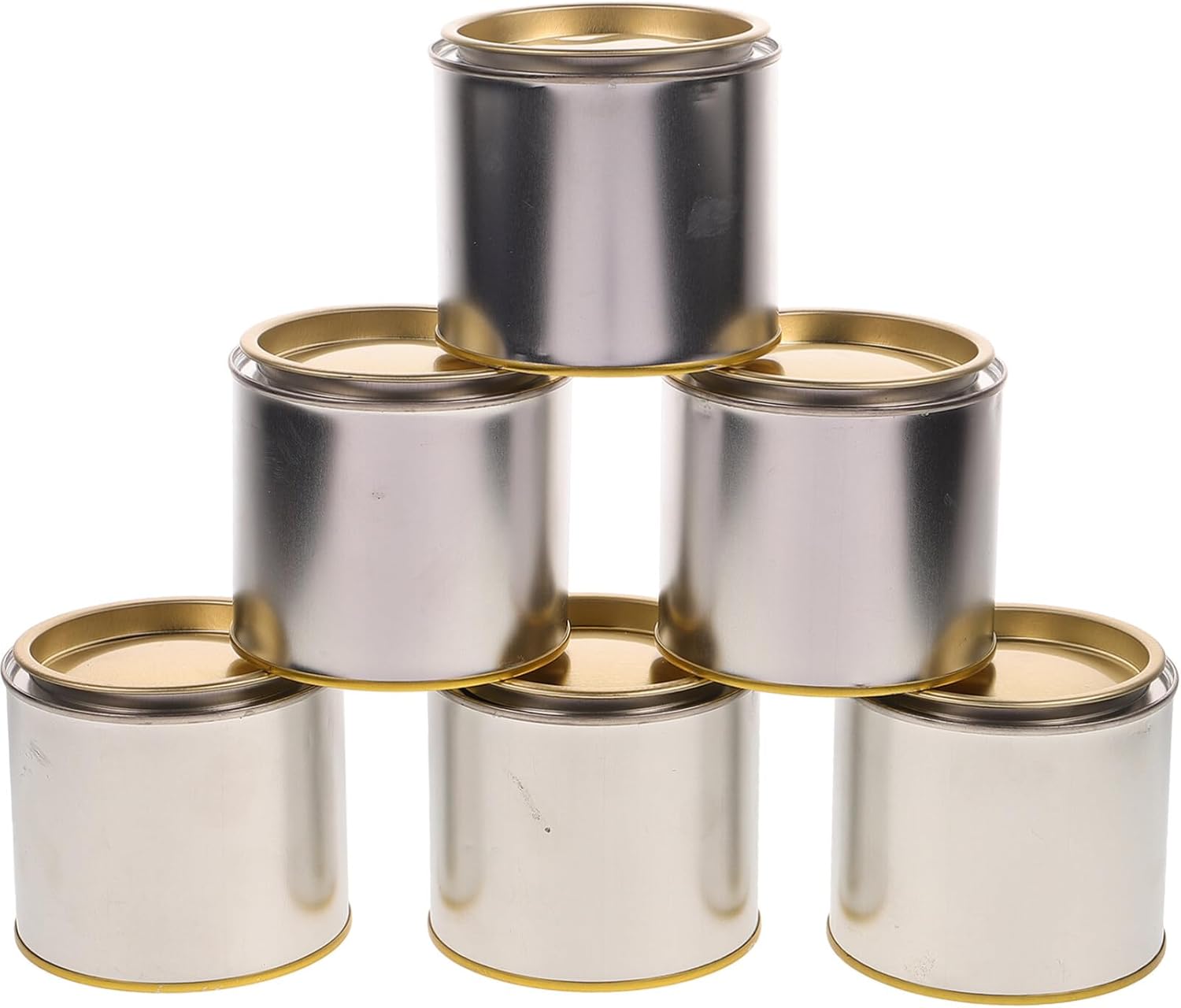 ULDIGI 6pcs Paint Storage Containers Metal Paint Container