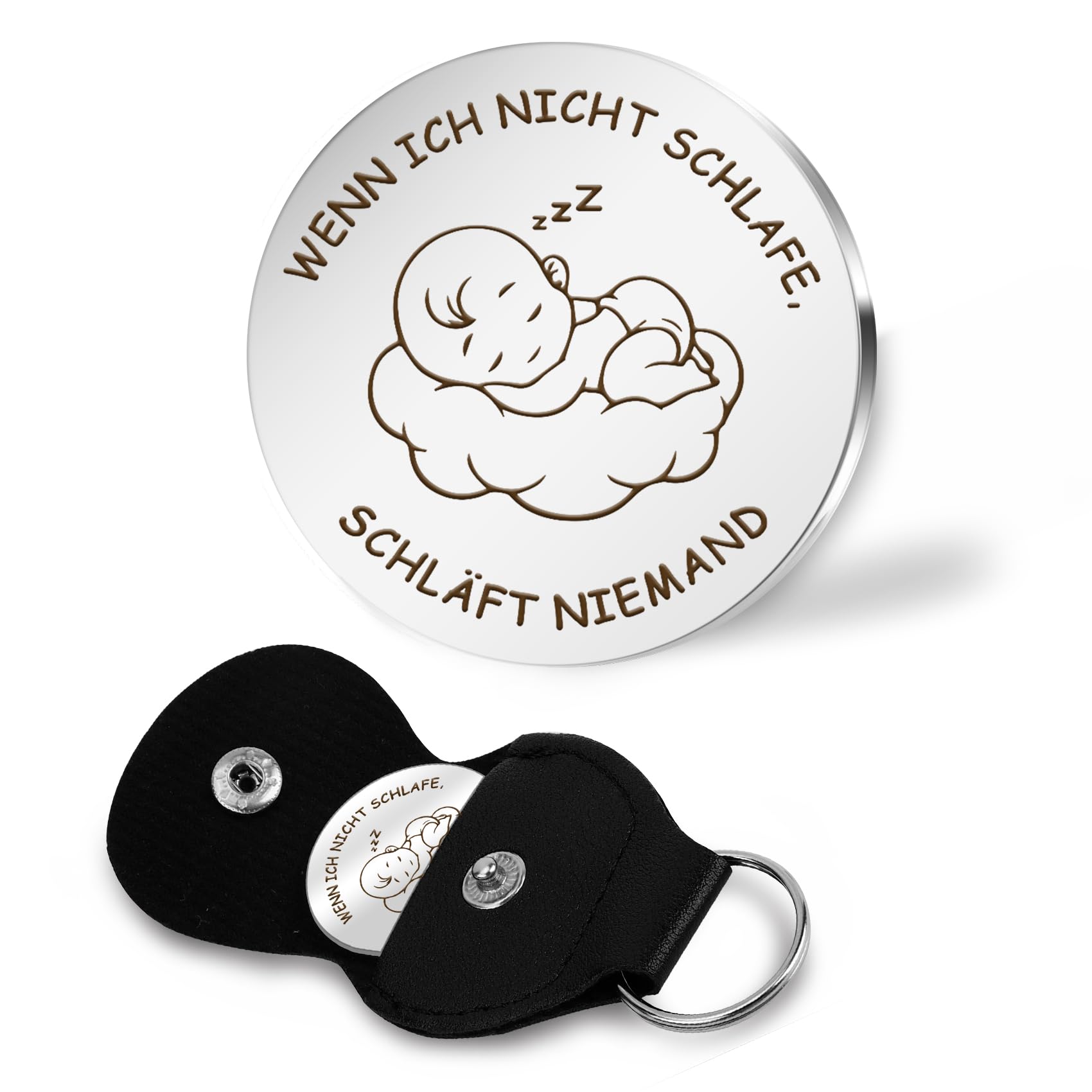 Taufgeschenke Für Mädchen und Jungen - Neugeborenen Münze, Geschenk zur Geburt für werdende Eltern und Mama