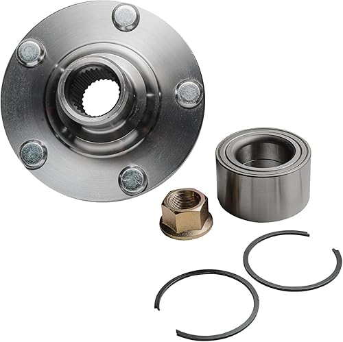 Miniatura 5 de Detroit Axle 518516 Cojinete de rueda delantera y cubo de repuesto para 2000-2001 Infiniti I30  2002-2004 I35  2002-2006 Nissan Altima (solo modelos