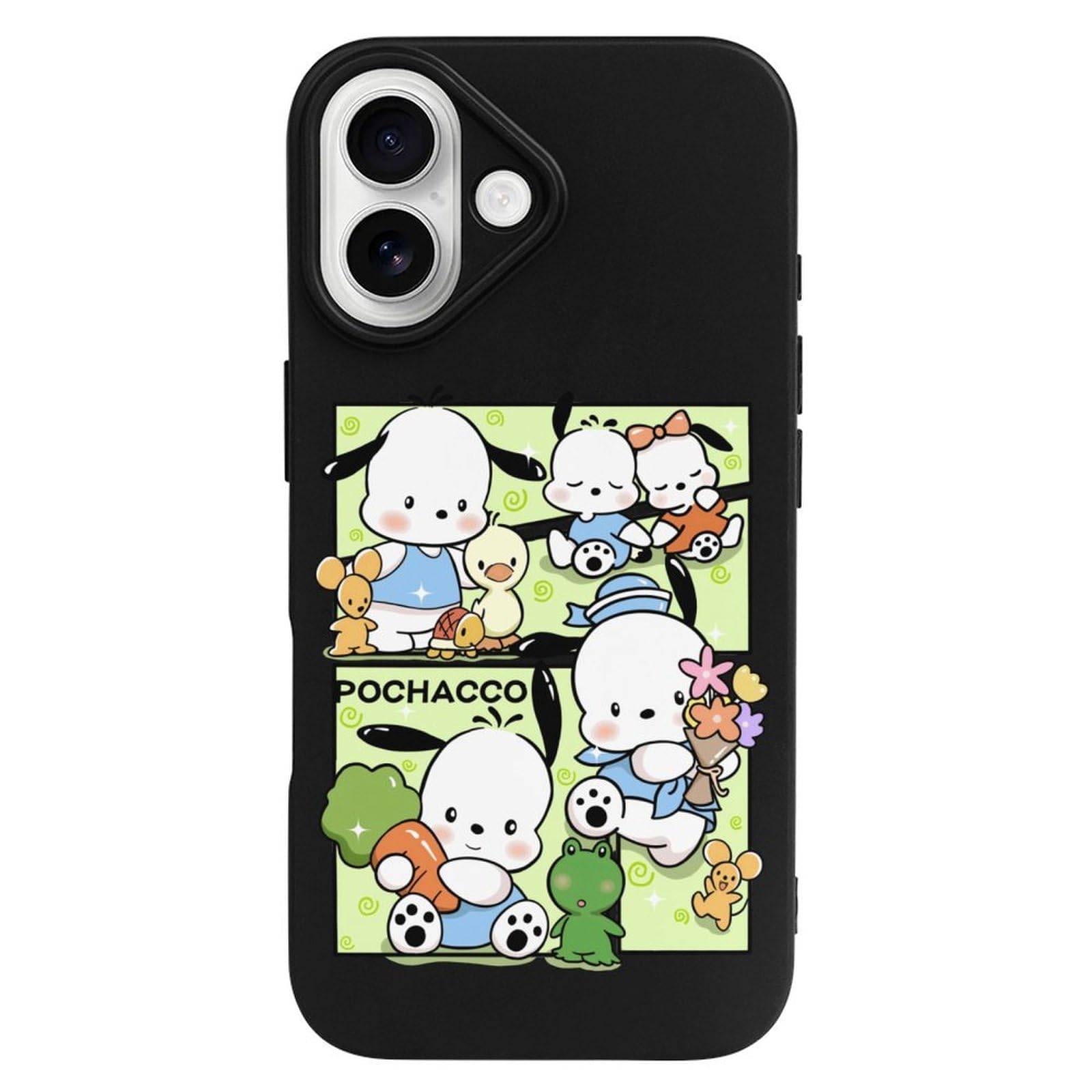 Amazon.co.jp: iPhone16 ケース ポチャッコ スマホケース アイフォン16