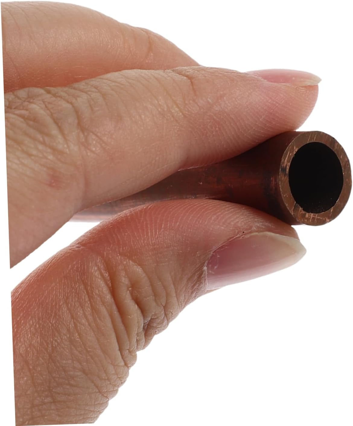 Copper Round Tube Od Copper Rod Wall Thickness Versatile for Crafts and Diy Projects Easy to Cut and Use for Crafting