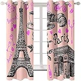 ♥ Caractéristiques de conception: Les rideaux occultants du salon bloquent 98% de la lumière grâce à la technologie innovante de triple tissage, préservent la chaleur et protègent la vie privée, affaiblissent le bruit indésirable et protègent votre vie privée de la vue directe. Vous pouvez profiter au maximum de l'intimité avec les membres de la famille et les amis!